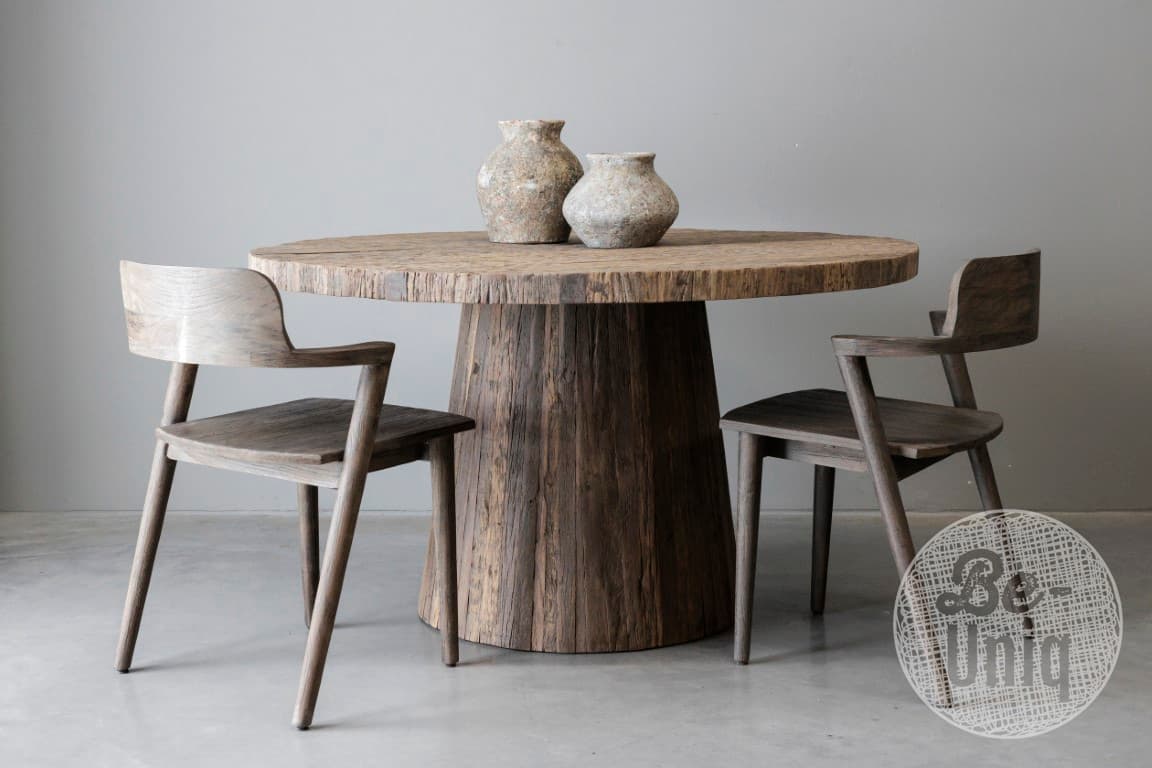 Eettafel Rond Kolom 140 cm